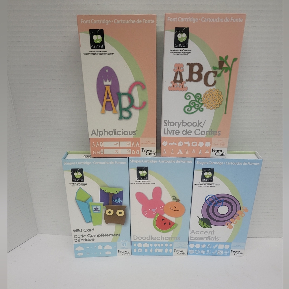 Cricut cartridge bundle